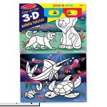 Melissa & Doug Easy-to-See 3-D Marker Coloring Puzzles Safari and Ocean 24 pcs each Safari and Ocean B01C3CTPJY